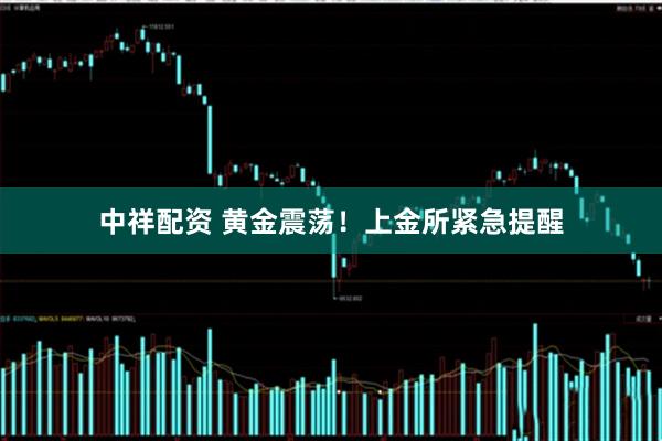 中祥配资 黄金震荡！上金所紧急提醒