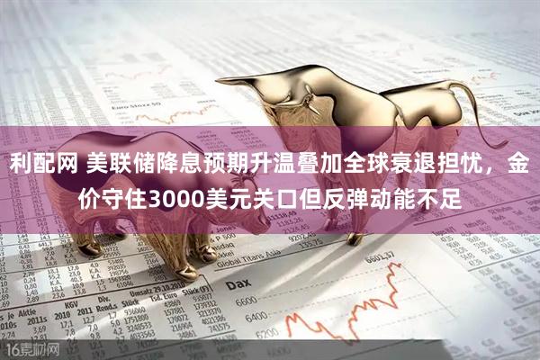 利配网 美联储降息预期升温叠加全球衰退担忧，金价守住3000美元关口但反弹动能不足