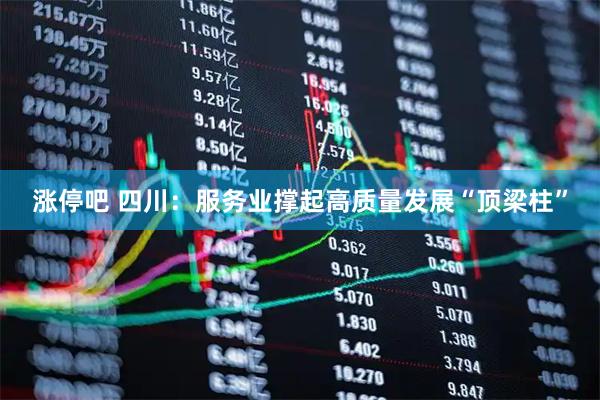 涨停吧 四川：服务业撑起高质量发展“顶梁柱”